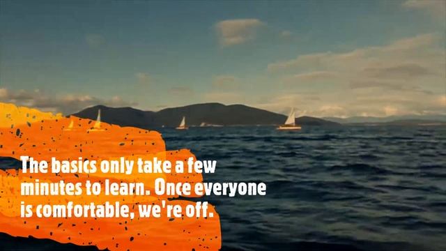 Kayak Sailing In The San Juan Islands. Part 1