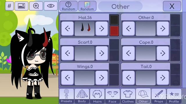 Как сделать красивую девушку гача Лайф