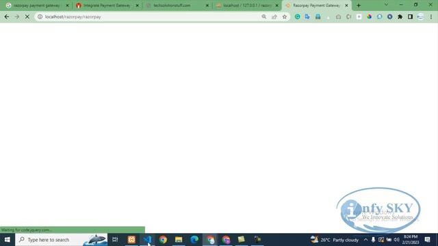 How To Fix It Laravel 8 Razorpay Payment Gateway Localhost Issue?#laravel #razorpay #payment_gatewa