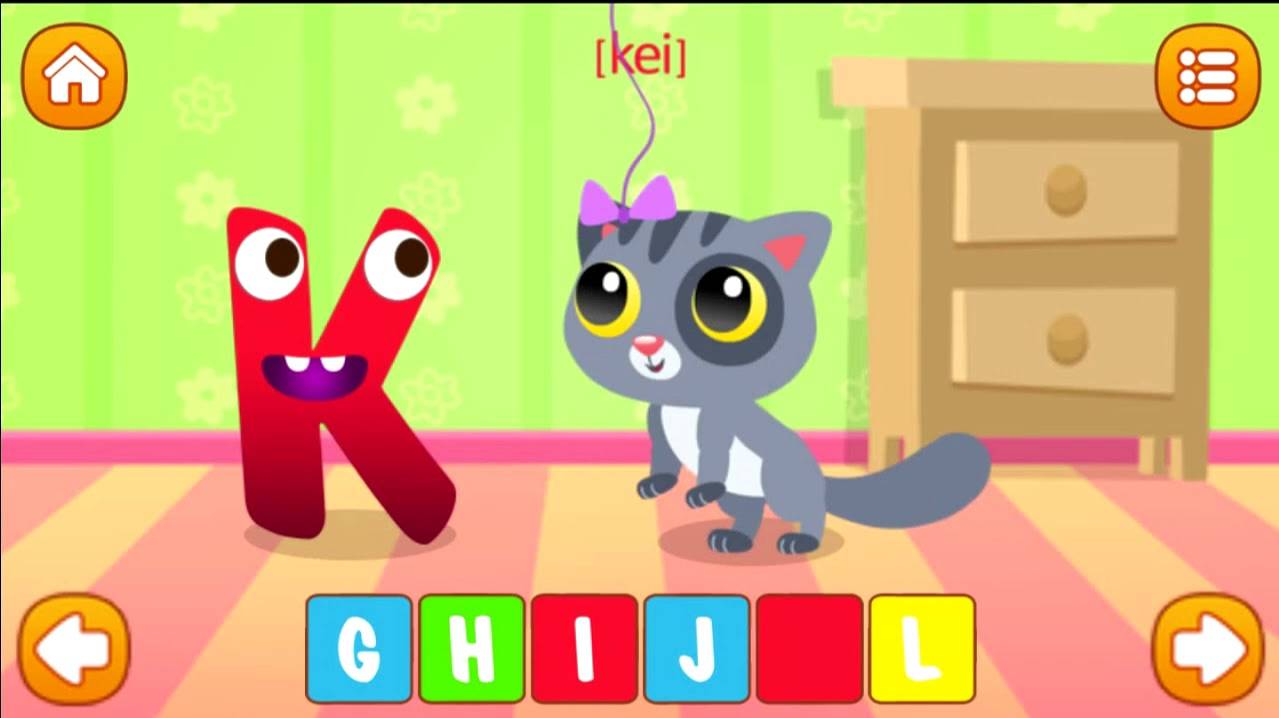 Учите Английский алфавит. Interactive Alphabet. English Alphabet. ABC. Мультик для детей