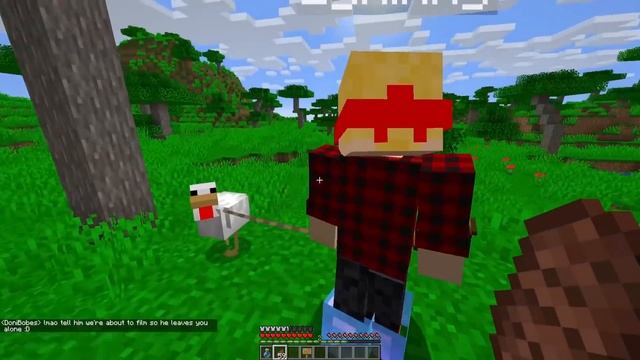 I Put My Friend In A REAL LIFE Minecraft World...