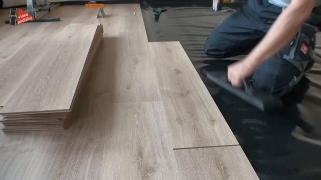 Jak Pokládat Podlahy - Vinylová Podlaha Parador Na HDF Desce Na Zámek