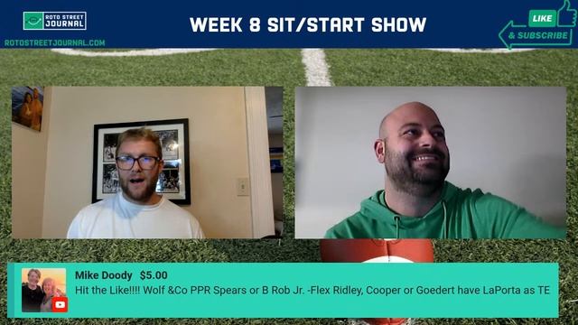 Week 8 Fantasy Football Sit  Start  Breaking News: Start Tank Dell Kareem Hunt?