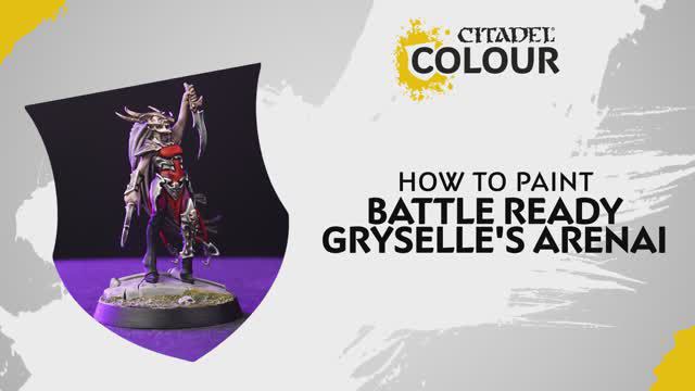 Warhammer 40000 How to Paint - Battle Ready - WHU - Gryselles Arenai