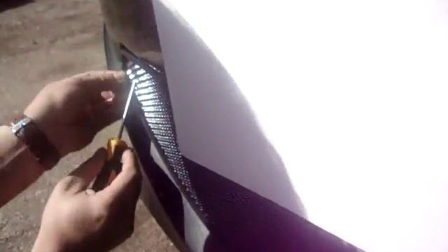 Установка защиты радиатора на Nissan Qashqai 2011  Black