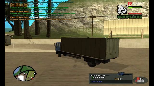 КАК РАБОТАТЬ ДАЛЬНОБОЙЩИКОМ В SAMP 0.3.7?!