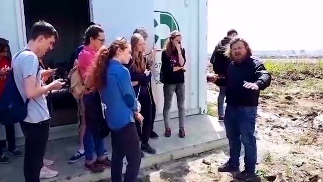 Поездка студентов-экологов из РУДН на полигон «Кучино»