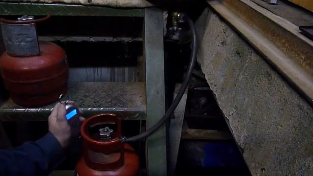 Заправка пропановых баллонов для рыбалки.
