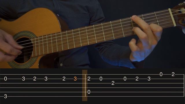 Canon In D Major - Pachelbel (Simple Guitar Tab)