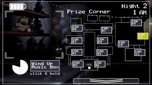 FNAF 2 с Коляном 2ночь (неожиданный момент)