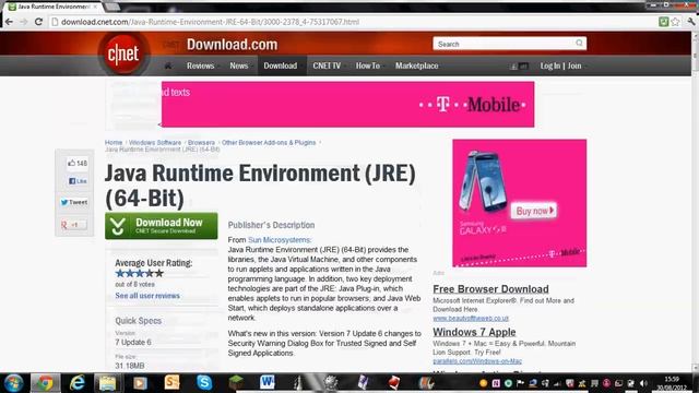 Minecraft: Installing Java 64 Bit