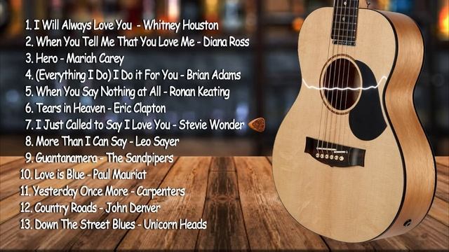 Relaxing Oldies Music - Best Instrumental Love Song Played On Acoustic Guitar