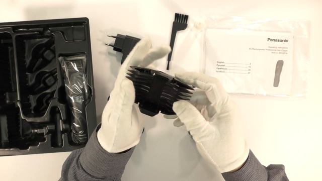 Распаковка машинки для стрижки Panasonic ER-GP30-K520