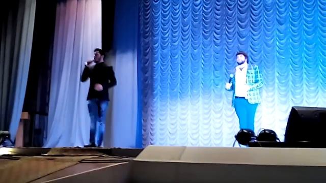 Эльбрус Джанмирзоев и Александрос Тсопозидис в Георгиевске 11.03.2015