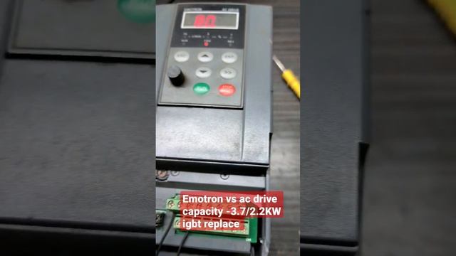 EMOTRON VS AC DRIVE . Repair Igbt Replace Automation Products. Repair. #repairing #acdrive