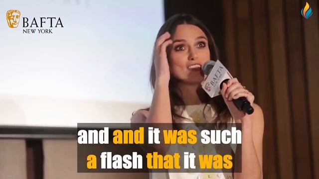 Улучшите свой английский просматривая интервью ? Keira knightley  ? Субтитры