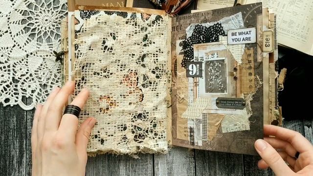 Винтажный блокнот и мои мысли