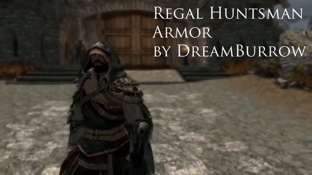 Another Skyrim Mod Review Regal Huntsman Armor By DreamBurrow