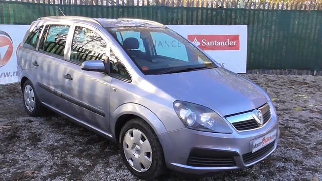 Used Vauxhall Zafira 1.6 Life For Sale Stockport Manchester (MotorClick.co.uk)