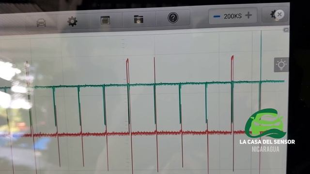 Toyota Yaris Con Bobina Fallando Prueba Con Osciloscopio Y Pinza Amperimétrica #autel