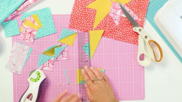 Easy Christmas Star Quilt Block