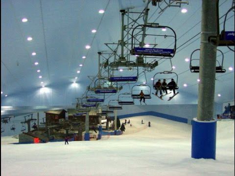 Ski Dubai -снежная сказка в центре пустыни