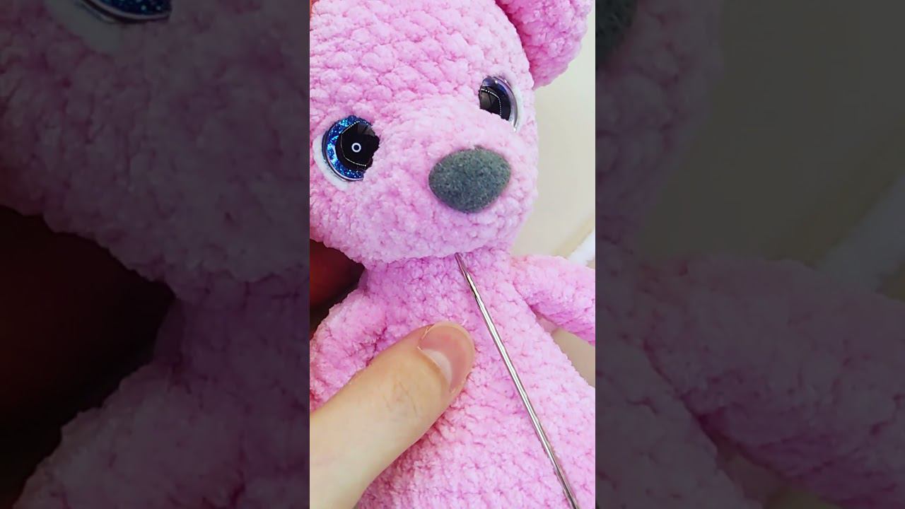 Как связать мягкую игрушку крючком! #вязаниекрючком #вязание #амигуруми