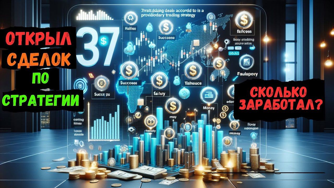 ОТКРЫЛ 37 сделок по сигналам. Получил прибыль