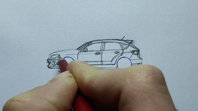 НАРИСОВАЛ Subaru Impreza WRX STI БУЛКИНА! Bulkin