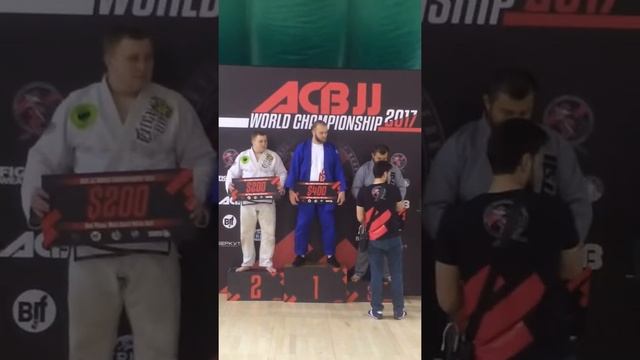 Бернецкий Владислав ACB JJ World Championship 2 место