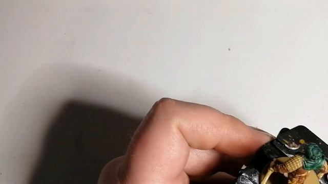 Painting Asim From Zombicide Green Horde