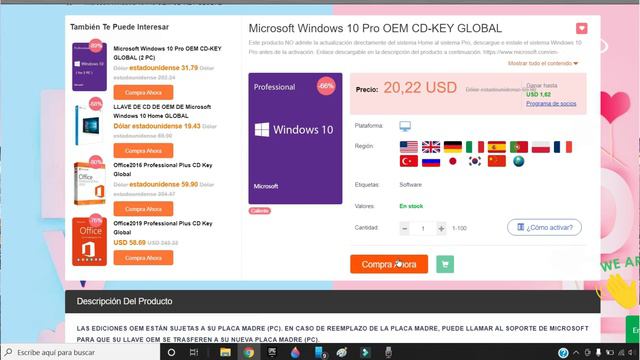 COMO COMPRAR WINDOWS 10 PRO Original (OEM) A SOLO 16 DOLARES