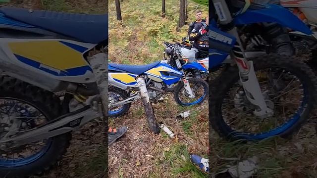 Бюджетный вариант подножки для эндуро??