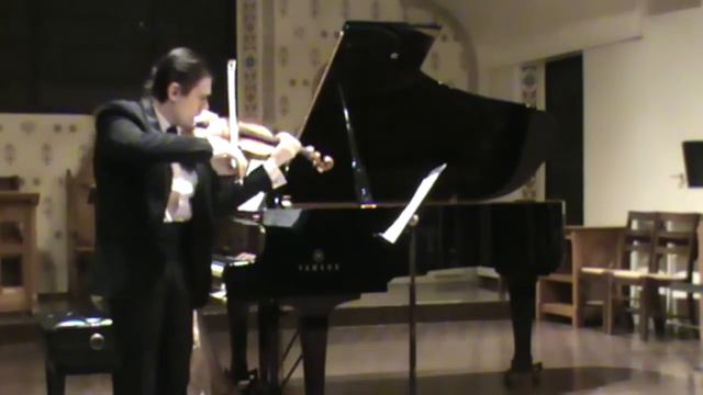 Robert Schumann Sonata For Violin And Piano In A Minor, Op. 105 (complete) | David Gale Violinist