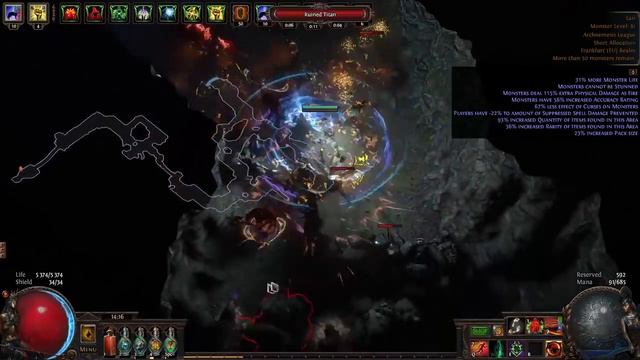 Wolf Minions Are Actually Good? Champion Summoner - Path Of Exile (3.17 Archnemesis)