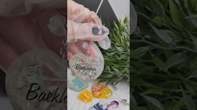 EXO - популярна корейская мужская Kpop группа ✨ брелки ручной работы из эпоксидной смолы распродажа