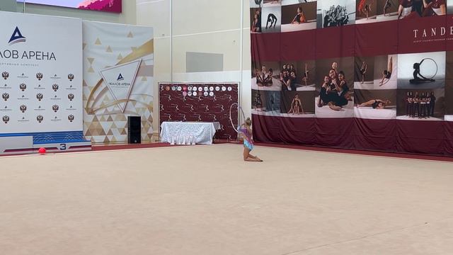 Быкова Виктория/Обруч/Открытый турнир по Художественная гимнастика/СК Тандем 