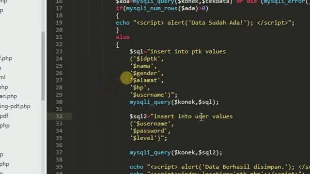 Implementasi Bahasa Basis Data #Bagian_4 : Query Tingkat Lanjut Dalam PHP MySQL