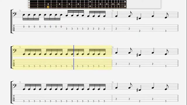 Bloody Ketchup   Curtain BASS GUITAR TABLATURE