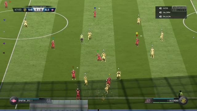 FIFA 18 Клубы Профи ACR PS4 5-й Тур VFC 5/8 Man Project Vs FC ALISA