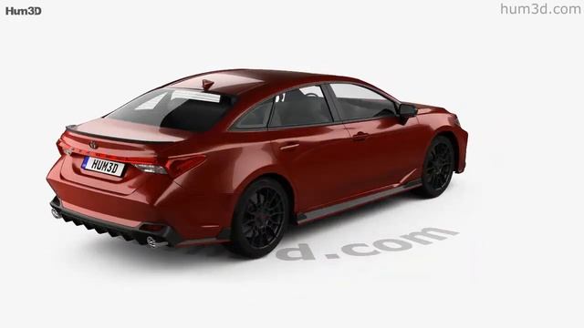 Toyota Avalon TRD 2018 3D Model By Hum3D.com