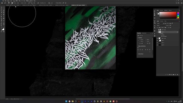 Делаем Mockup для холстов с каллиграфией
