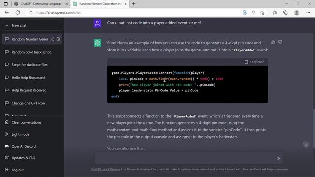 The PCP ChatGPT Roblox Game Development Show (Episode 3: Random Stuff)