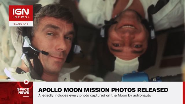 Thousands of Unprocessed Apollo Moon Mission Photos Released Online - IGN News