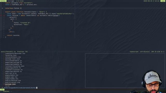 Building Sound Bite Recorder: Part XV Next.js  Node.js  AWS  GitHub  Arch  Vim  i3wm