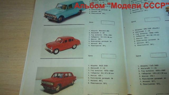 ВЫПУСК №8 || Автомобили СССР | Альбом | модели-копии | из металла и пластмассы | в масштабе 1:43