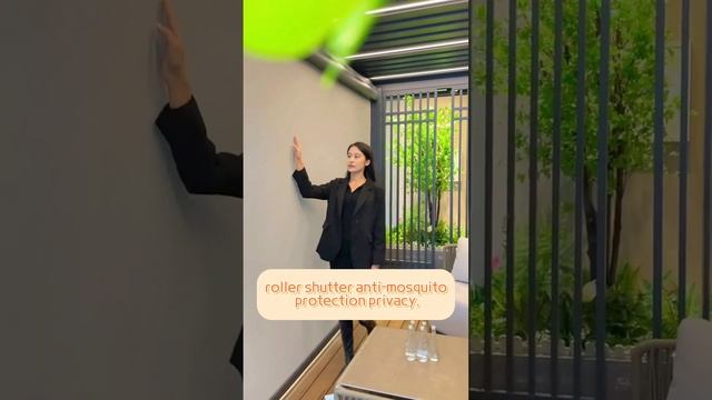 Newest Metal Louver Price Electric Waterproof Aluminum Pergola