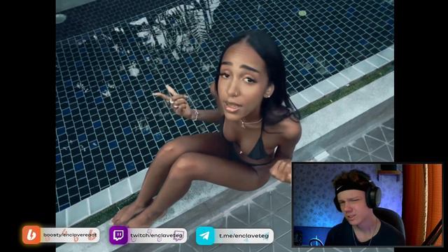 LIL KRYSTALLL Feat. ALISHA - Кристина (Клип) | Реакция