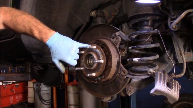 How To Replace Rear Brakes And Rotors On A Hyundai Santa Fe