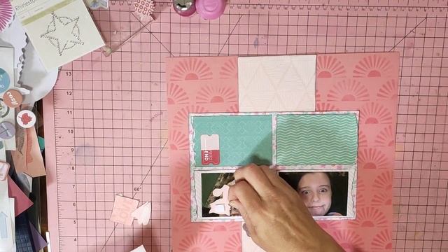 Pink Fresh Friday Hop/ The Scraproom Group March Challenge #scrapbooking #pinkfreshfriday